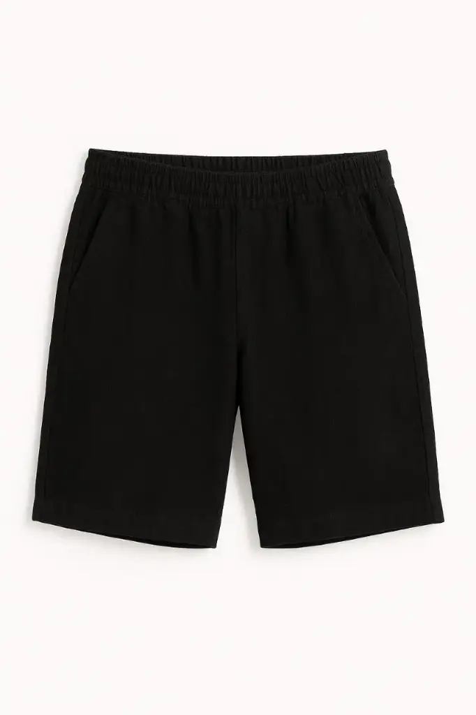 [BM-M-NE] Bermudas de Mujer (M, Negro)